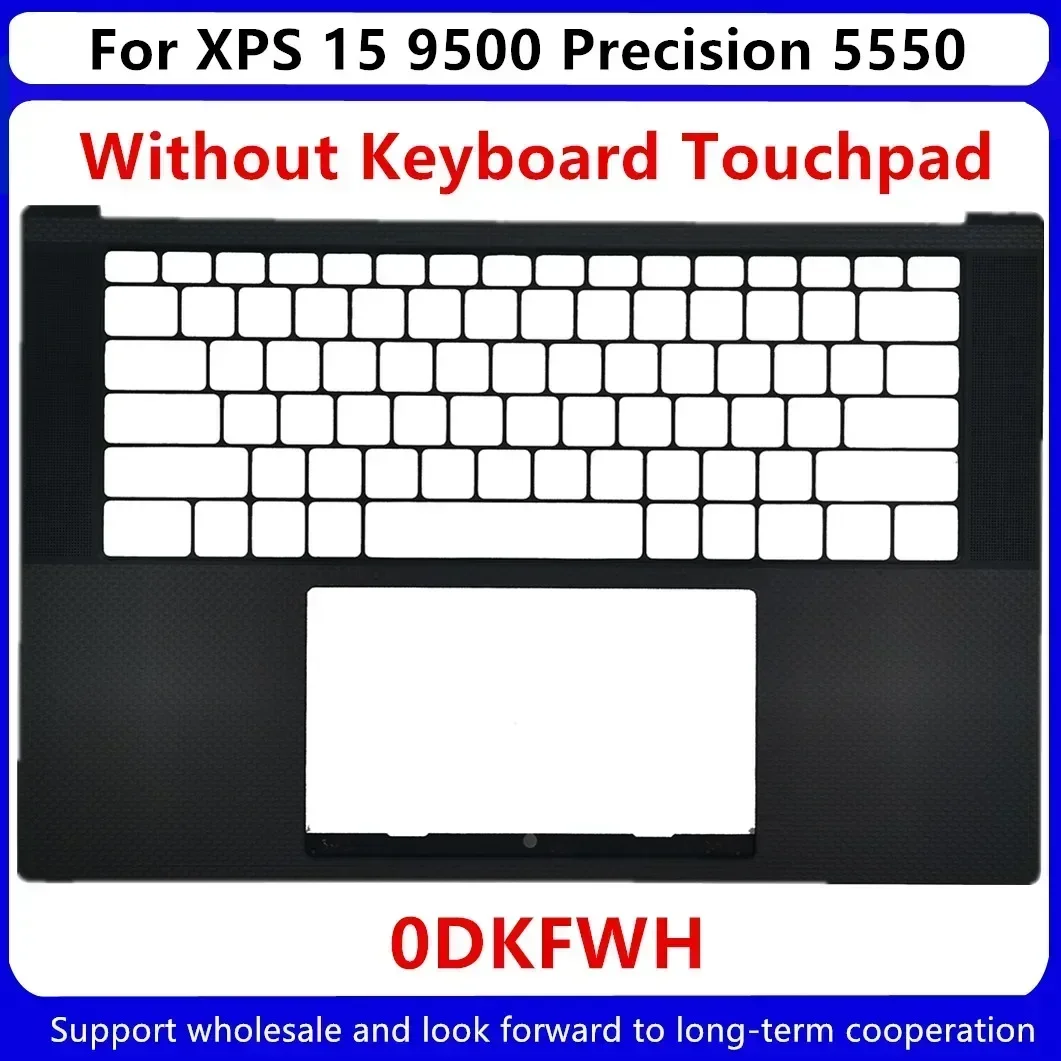 Coque supérieure avec repose-paume et clavier, pour Dell XPS 15 9500 Precision 5550 M5550 FDQ50, rétroéclairage 0DKFWH