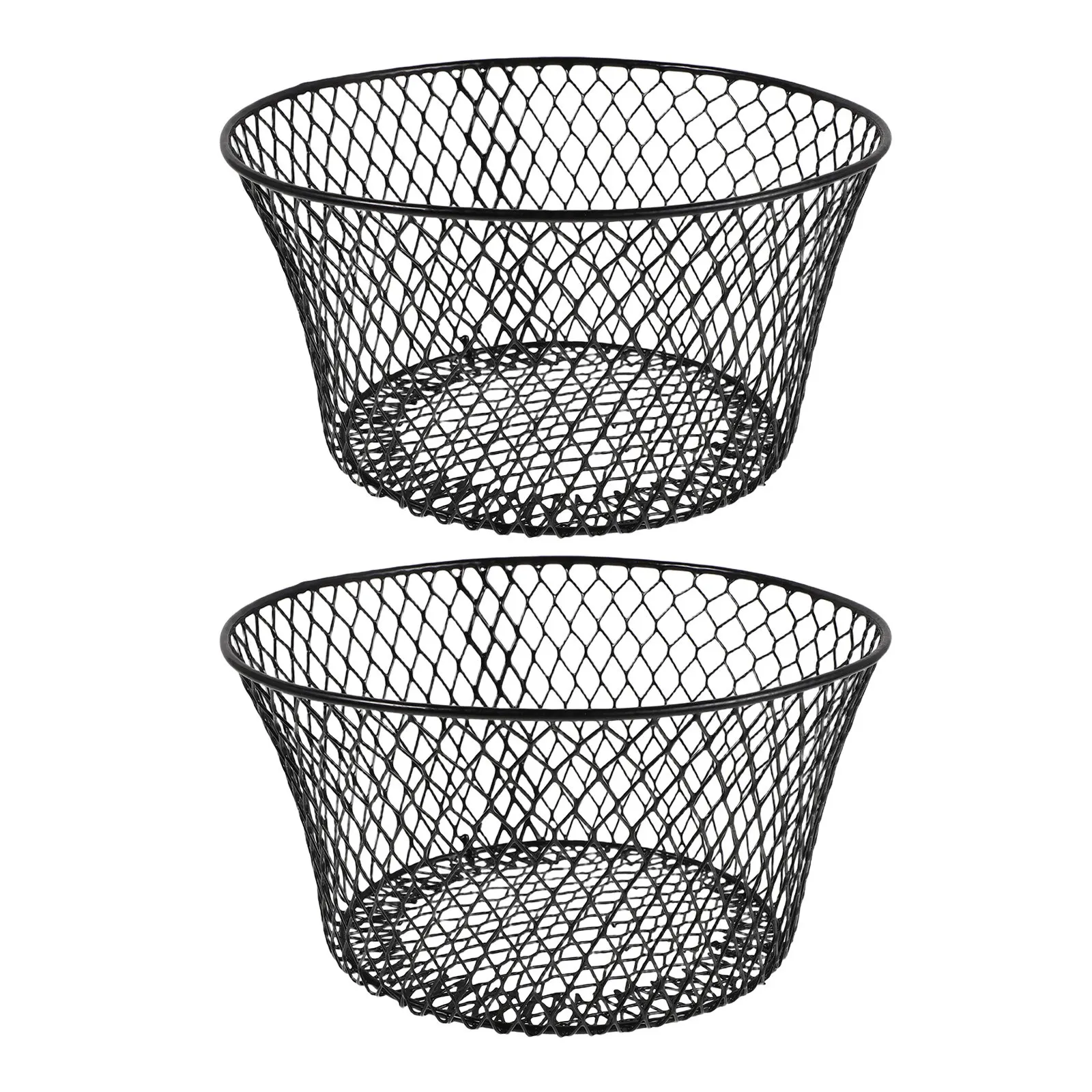 2Pcs Outdoor Metal Wire Plant Protection Cage Raised Garden Bed Cloche Dome Wire Mesh Seedling Cover Flower Pot Soil Protectors