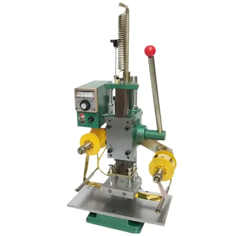 Leather Manual Creasing Making Machine XD-133 260MM Hot Stamping Heat Machine Press High Frequency Leather Embossing Machine