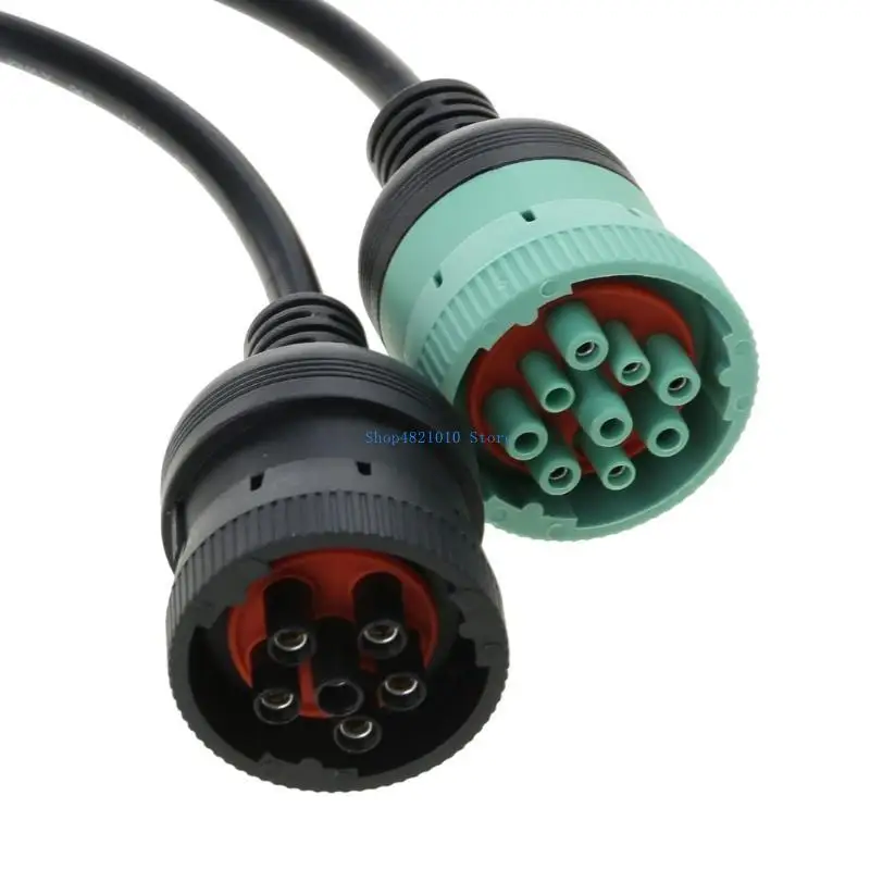 

T3LF 6PIN 9PIN до OBD2 16PIN Адаптер Split Y Кабель кабельного трансформатора.
