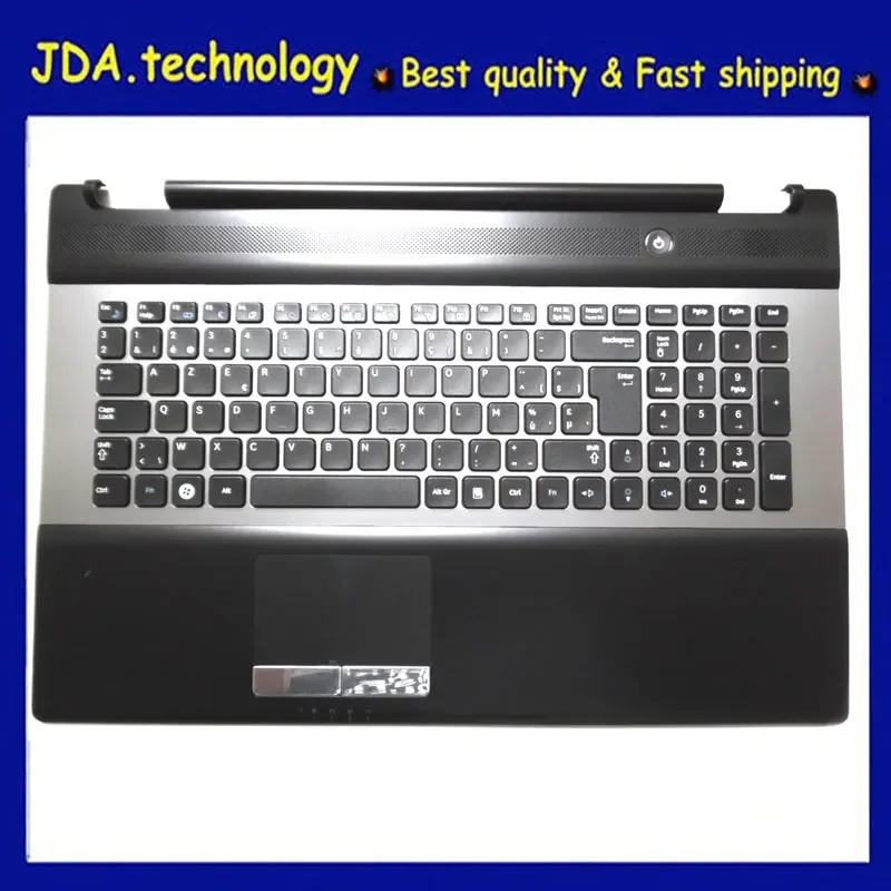 

MEIARROW New/Org For Samsung NP RF711 RF712 RF710 RC730 Palmrest EUR Spanish keyboard Upper cover with touchpad