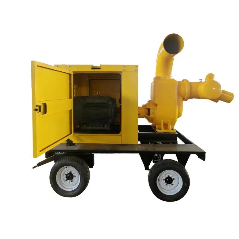 Farm Irrigation System: High-Flow Mobile Irrigation Pump