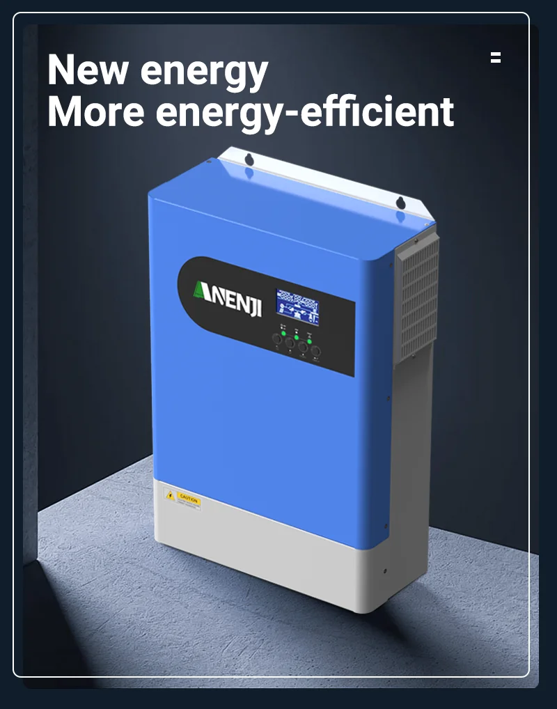 ANENJI 6200W Hybrid Solar Inverter 220V 48V 12PC Parallel On Off Grid Reine Sinus Welle MPPT 120A WIFI Inverter Für Solar Panel PV – Detail 17