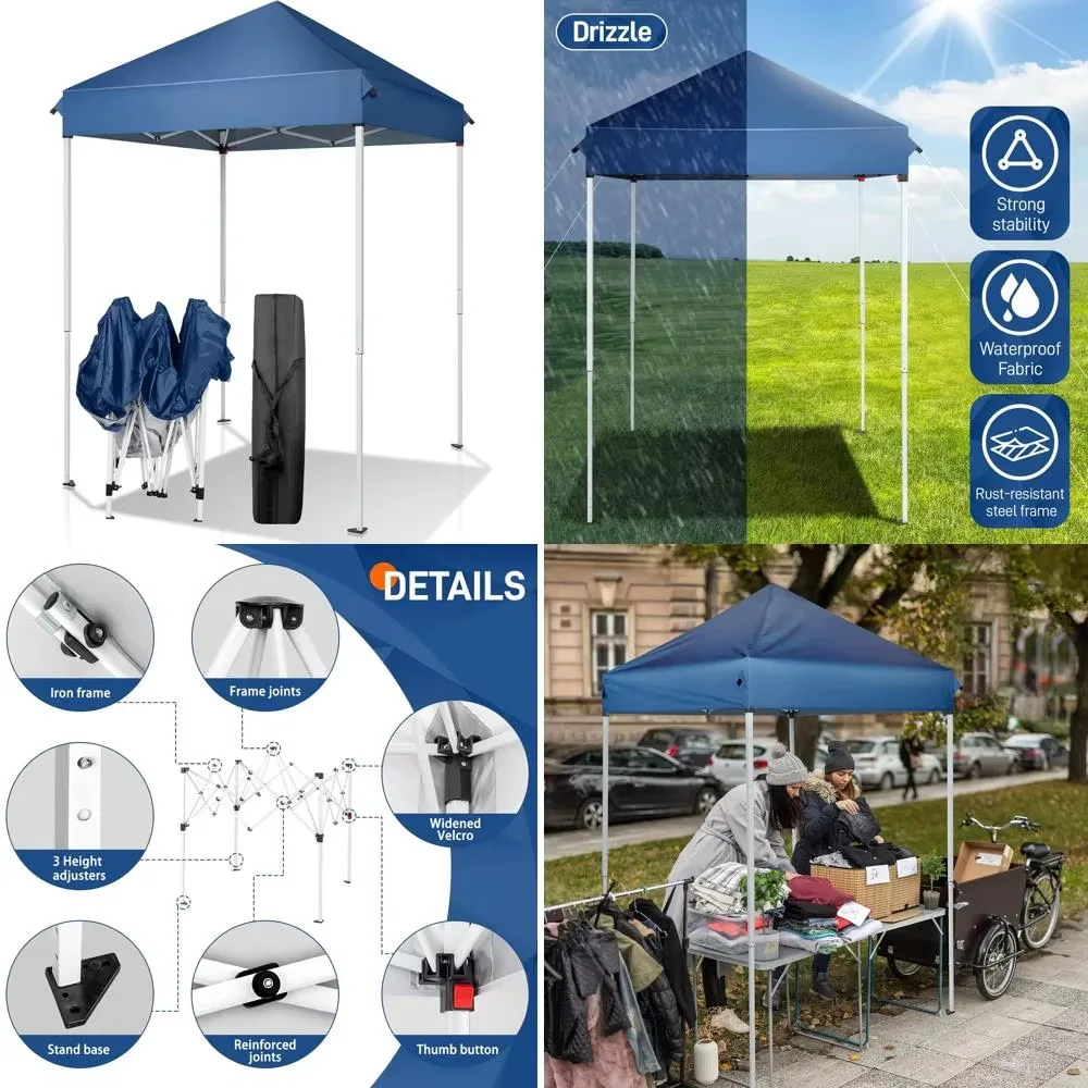 

Намет Instant 5x5 с навесом для улицы и сумкой для переноски, удобное укрытие для патио, балкона, крыльца, заднего двора