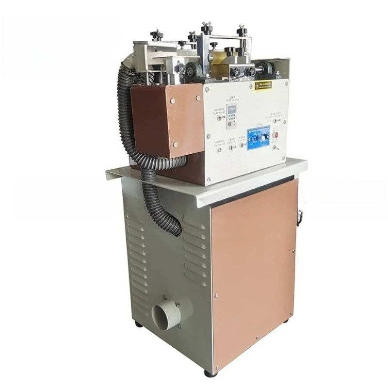 Bilateral edger, belt bilateral edger, vacuum efficient edger