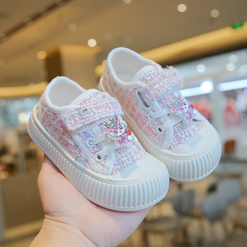 New Brand Kids Canvas Sneakers for Toddler Sport Casual Shoes Fashion Breathable Children Flats Canvas Shoes Boys Girls Loafers