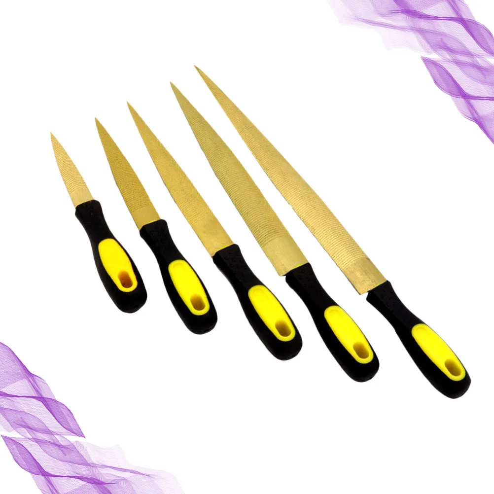 5pcs Rasp File Set 4 6 8 10 12 Inch Steel File For Wood Carving Files Woodworking Tool Carpenter Diy Craft Filing Deburring