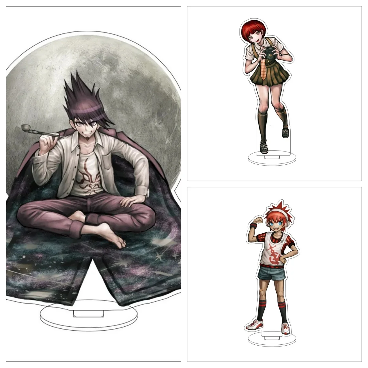 

NEW Anime Danganronpa: Trigger Happy Havoc 15CM Acrylic Stand Ornaments yasuhiro taeko Toko Fukawa Figure Stand Christmas Gifts