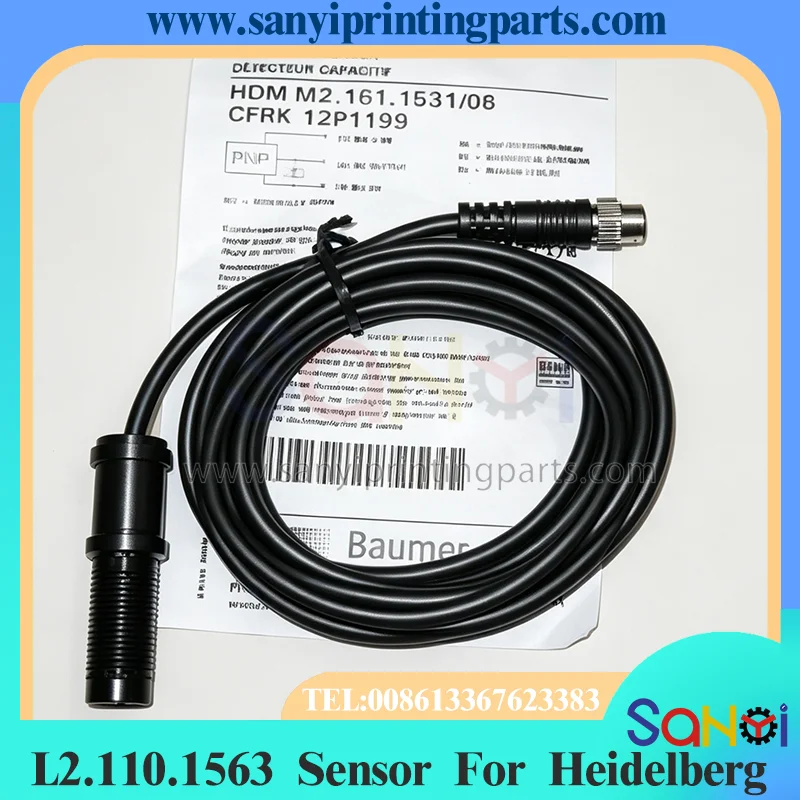 L2.110.1563 Water Fountain Level Sensor For Heidelberg SM74 Mechvon Offset Printing Press