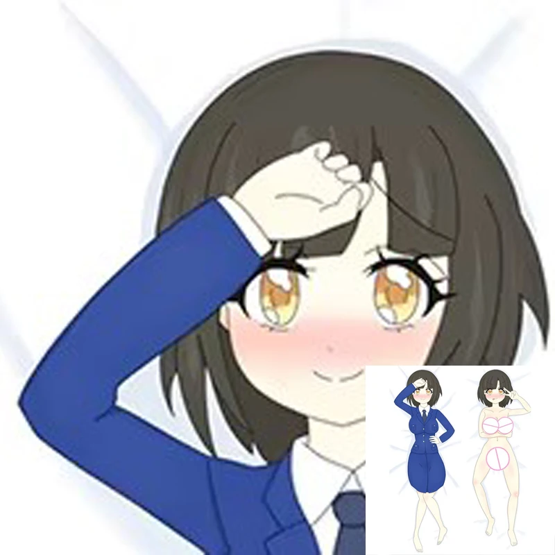 

Dakimakura Anime Pillow Cover Tachibana Mei Double Sided Print 2Way Cushion Bedding