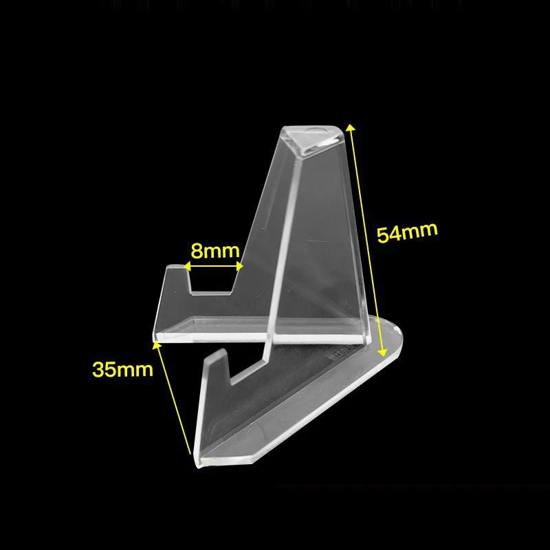 40 قطعة رف شاشة عملة تذكارية ، قوس الزخرفية للعملات القديمة ، رف شاشة ثلاثية الزاوية ، رف عملة