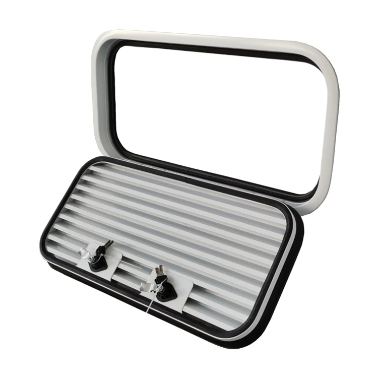 TONGFA Good Sealing Performance RV Caravan Camper Aluminum Hatch Door