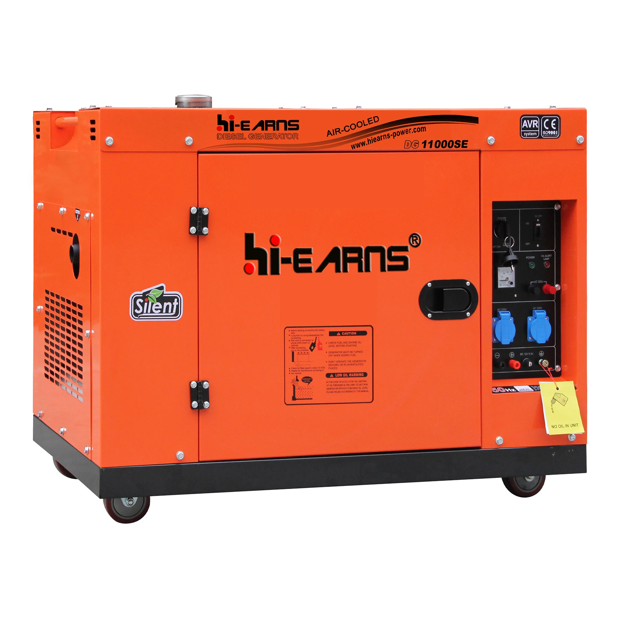

Brand Air Cooled System HR198FAE Diesel Patent Engine 8KW Silent Diesel Generator
