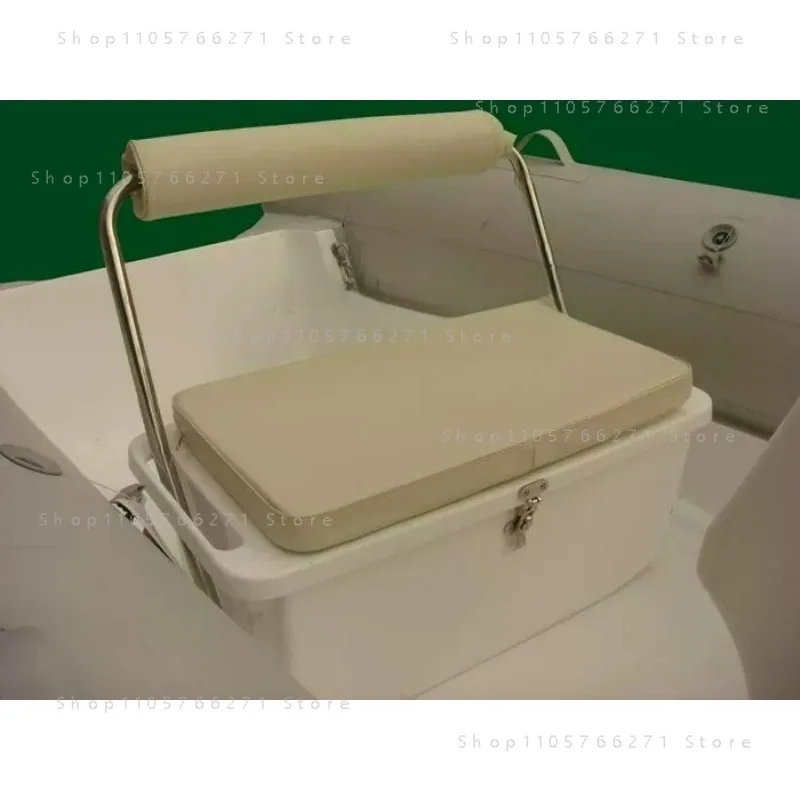 Factory direct sales  high-quality fiberglass boat rubber boat special seat box  with cushion