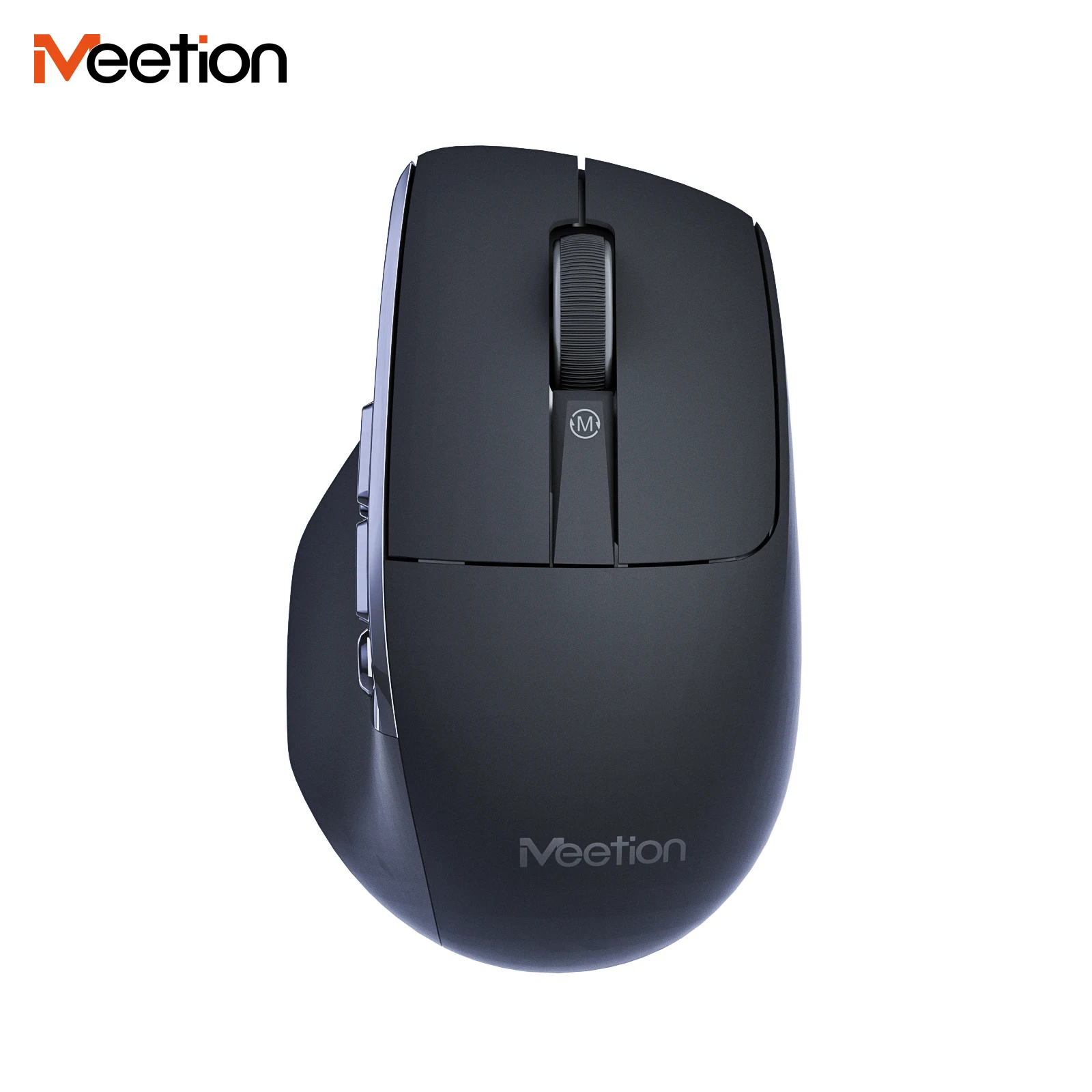 MT-Anywhere3 Tri-Mode Bluetooth Mouse, 6000 DPI optical sensor, works on any surface (including glass), 9 customizable buttons,