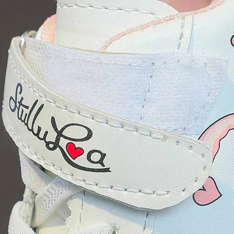 Scarpe da ginnastica alla moda per ragazze Disney scarpe Casual antiscivolo per bambini Cartoon Anime StellaLou scarpe con suole spesse scarpe da