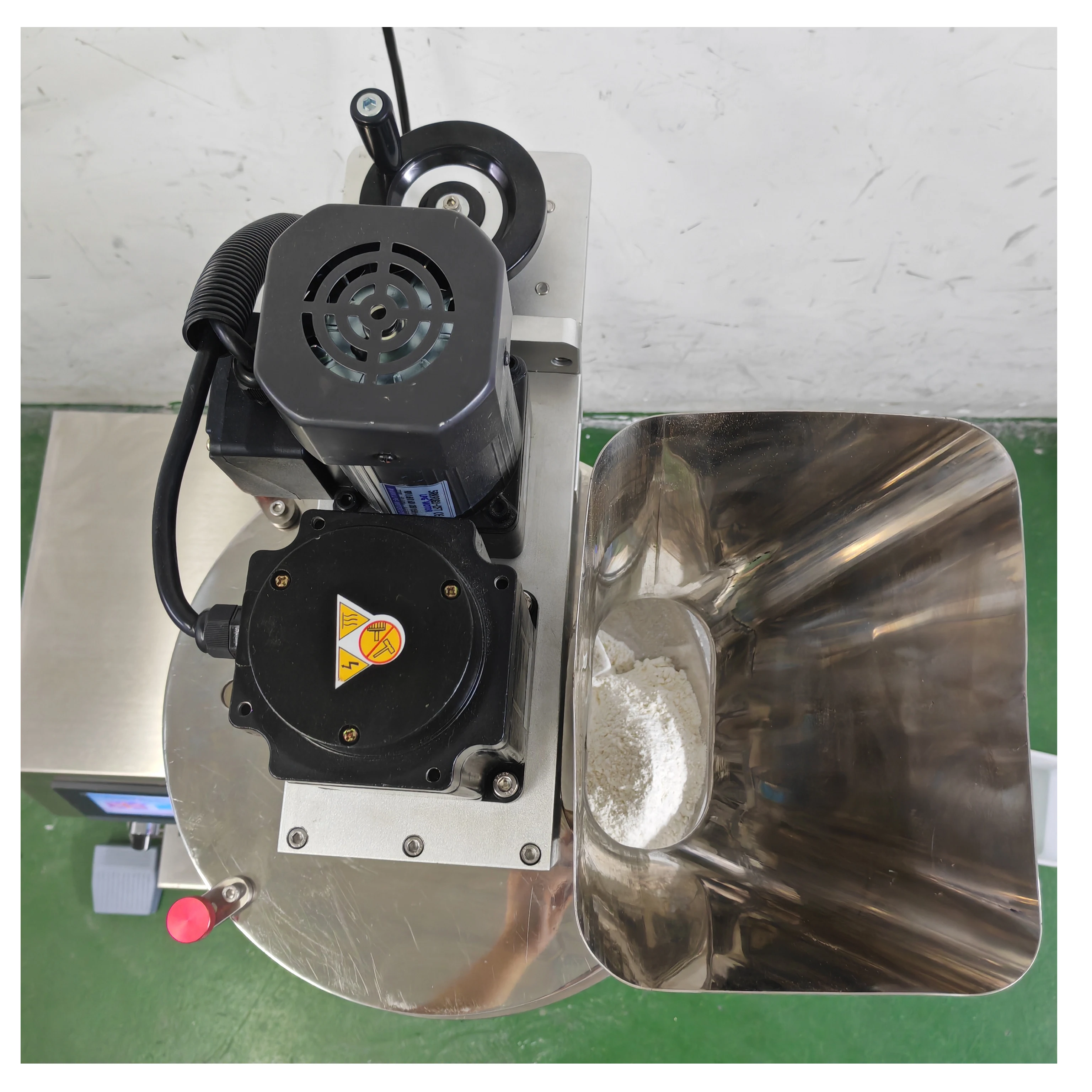 AOC-5 Semi-Automatic Dry Powder Filling Machine For Milk Chemical Powders Plastic Glass Bottles Pouches Directly Manufacturer