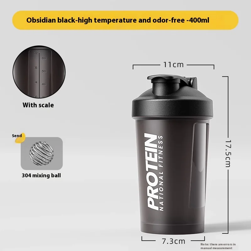 Gianxi Shaking Cup Fitness Sports Water Cup Protein Powder Shaking Cup Milk Shake Brewing Mixing Cup Male Female Cup image 6