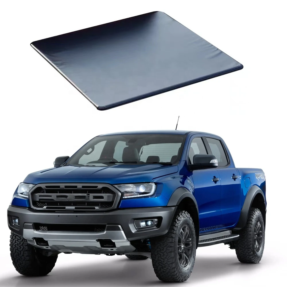 Hot Sale Soft Tri-Fold tonneau cover Roll Up bed Cover for pick up 5' 6'6'' 5'8'' 5'7'' dodge ram 2500