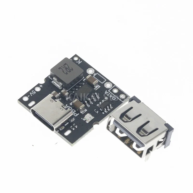 Type-C USB 5V 3.1A Boost Converter Step-Up Power Module Mobile Power Bank Accessories With Protection LED Indicator