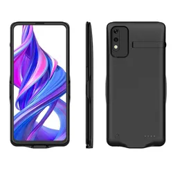 External Battery Charger Case For Huawei Honor 9X Silm Power Pack For Huawei Honor 9X Pro Charging Case Stand Back cover BATTERI