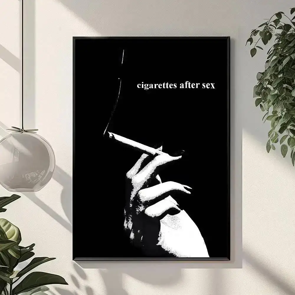 Póster artístico de la banda Cigarettes After Sex, impresión artística para dormitorio, sala de estar, decoración de pared, regalo