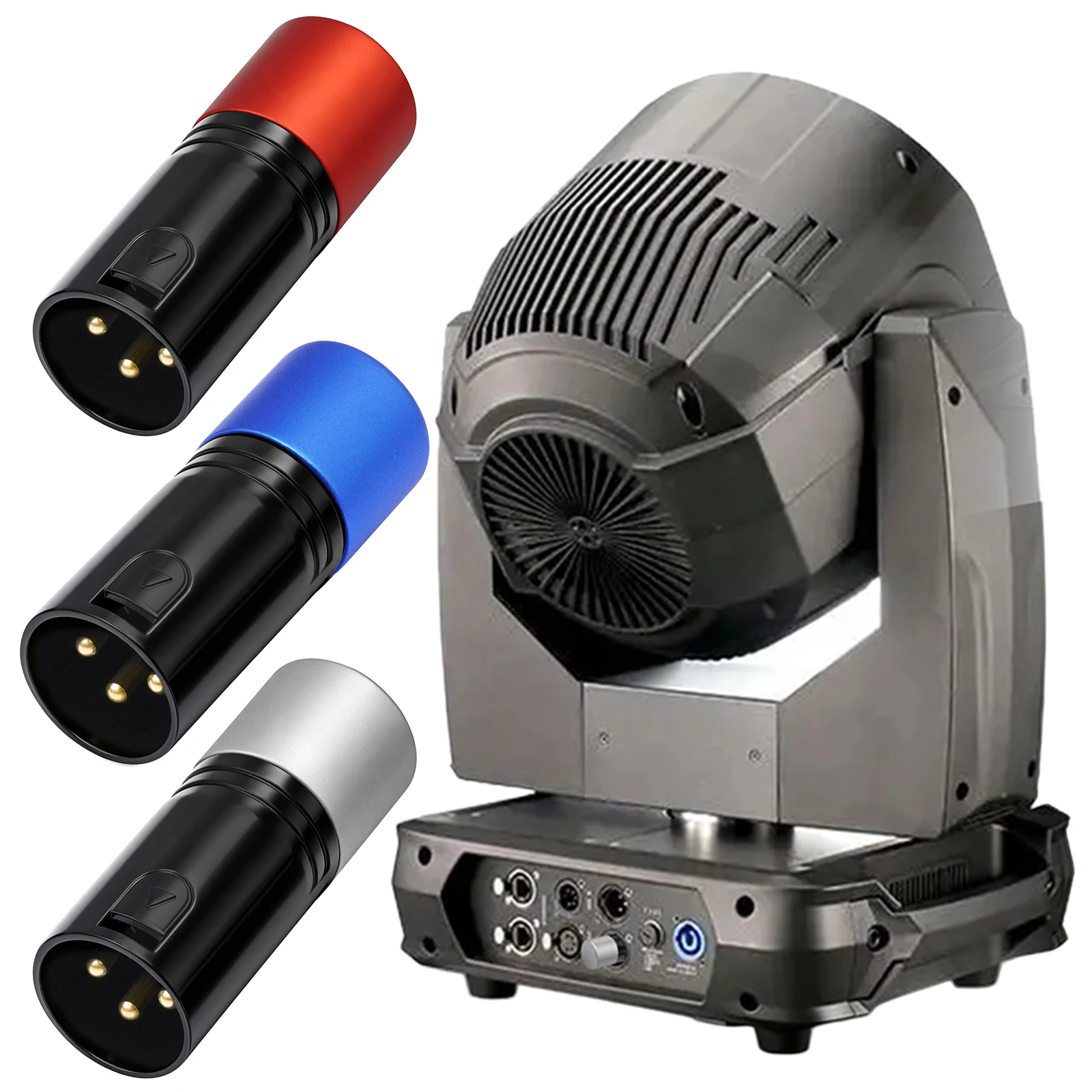 Terminateur audio XLR/DMX 3 broches 120 Ohms – Résistance stabilisatrice optimale pour la terminaison du signal, idéal pour DJ, soirées et éclairages de scène
