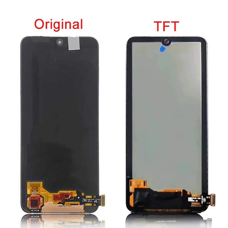 6.43\'\' Original AMOLED / TFT For Xiaomi POCO M4 Pro 4G LCD Display Touch Screen Digitizer For POCO M4Pro MZB0B5VIN 2201117PG LCD