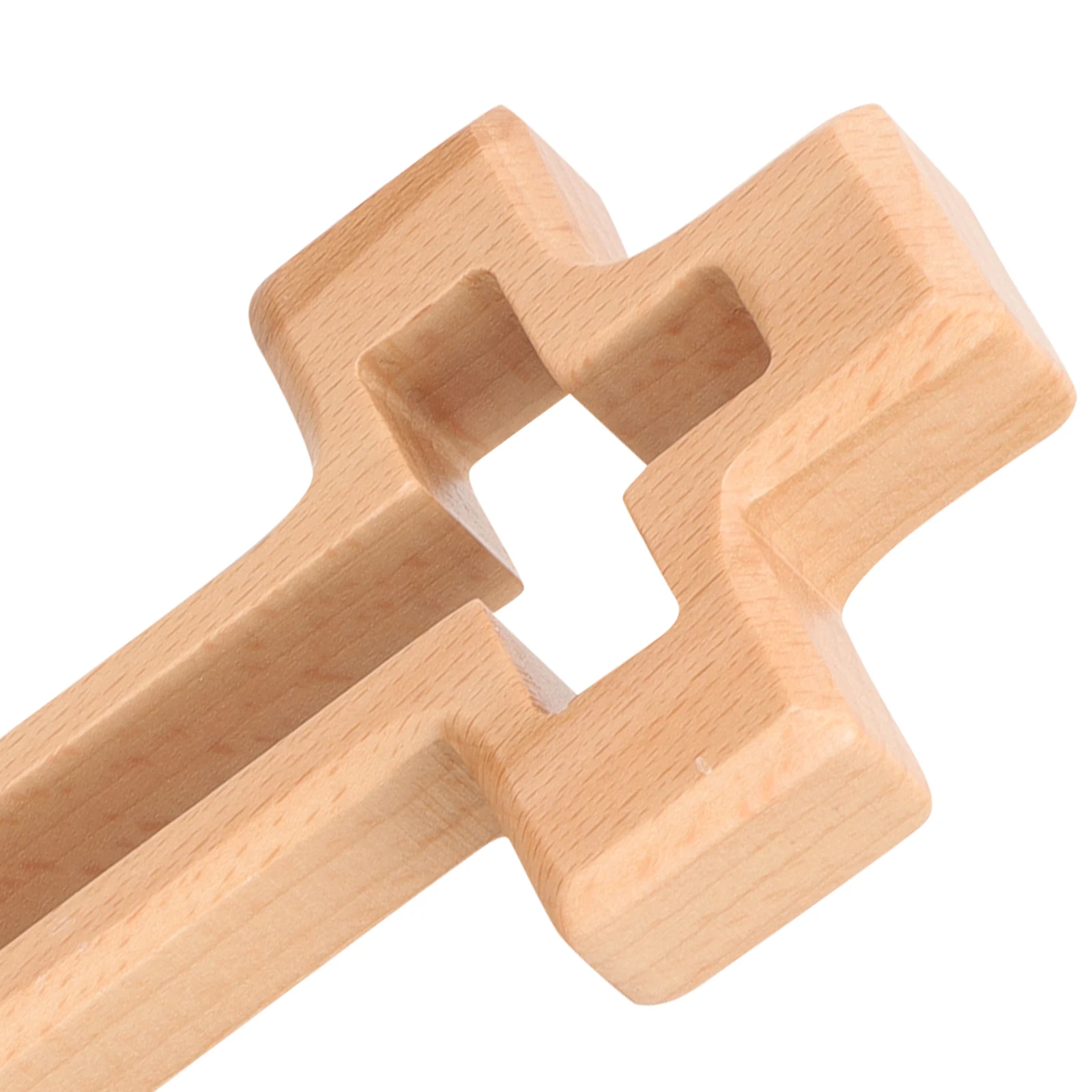 

1 set 1 Set Wooden Ornament Craft For Home Office Desk Decor Cross Shaped Adornment Gift Wood Standing Cross Party Decoration