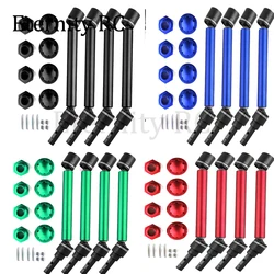 4pcs 8996X Extended Drive Shaft CVD with Wheel Hex for 1/10 Traxxas MAXX 2.0 V2 89076-4 WideMaxx RC Car Upgrade Parts 4pcs 8996