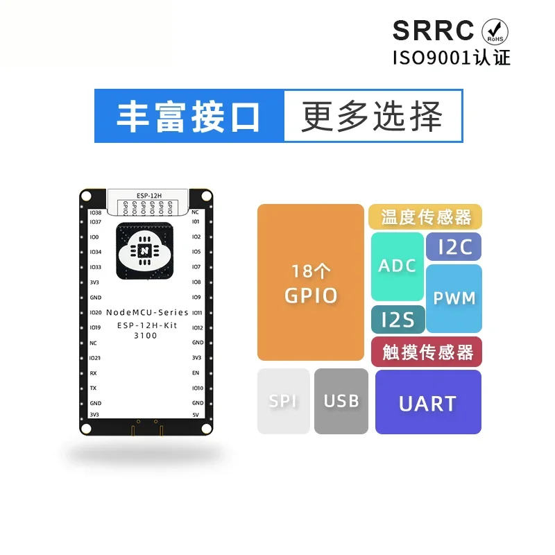 ESP32-S2 ESP-12H KIT ESP-12K KIT  ESP 12H ESP 12K ESP32 S2 Ai-Thinker Original sockets gold