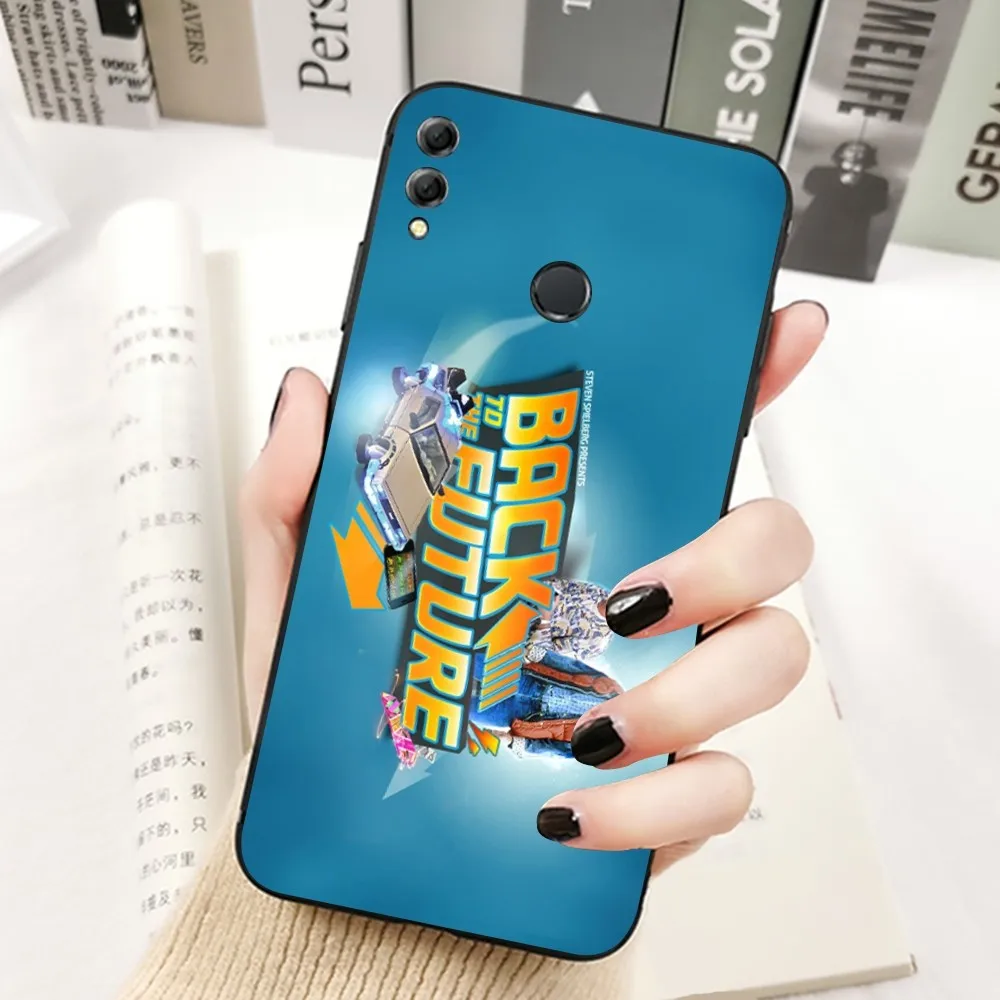 Classic B-Back to the future  Phone Case For Huawei Honor 10 lite 9 20 7A 9X 30 50 60 70 pro plus Soft Silicone Cover