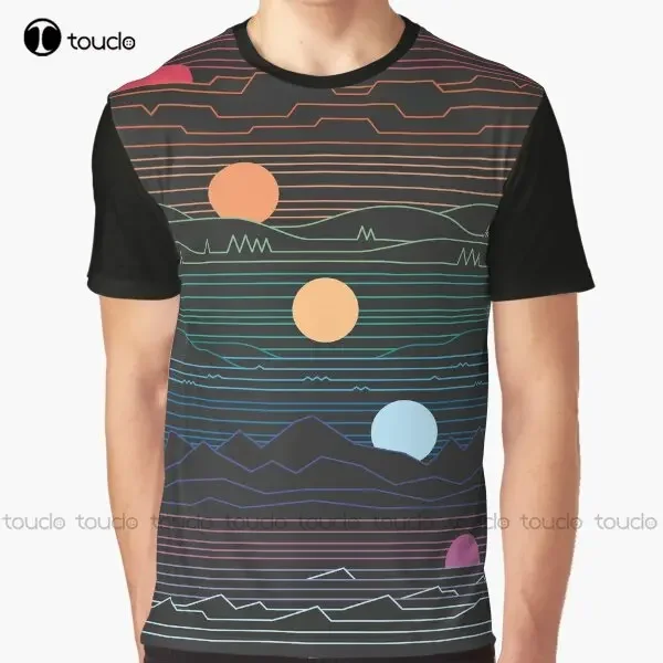 Many Lands Under One Sun Graphic T-Shirt White Cotton Tshirt Digital Printing Tee Shirts Christmas Gift New Popular Xxs-5Xl