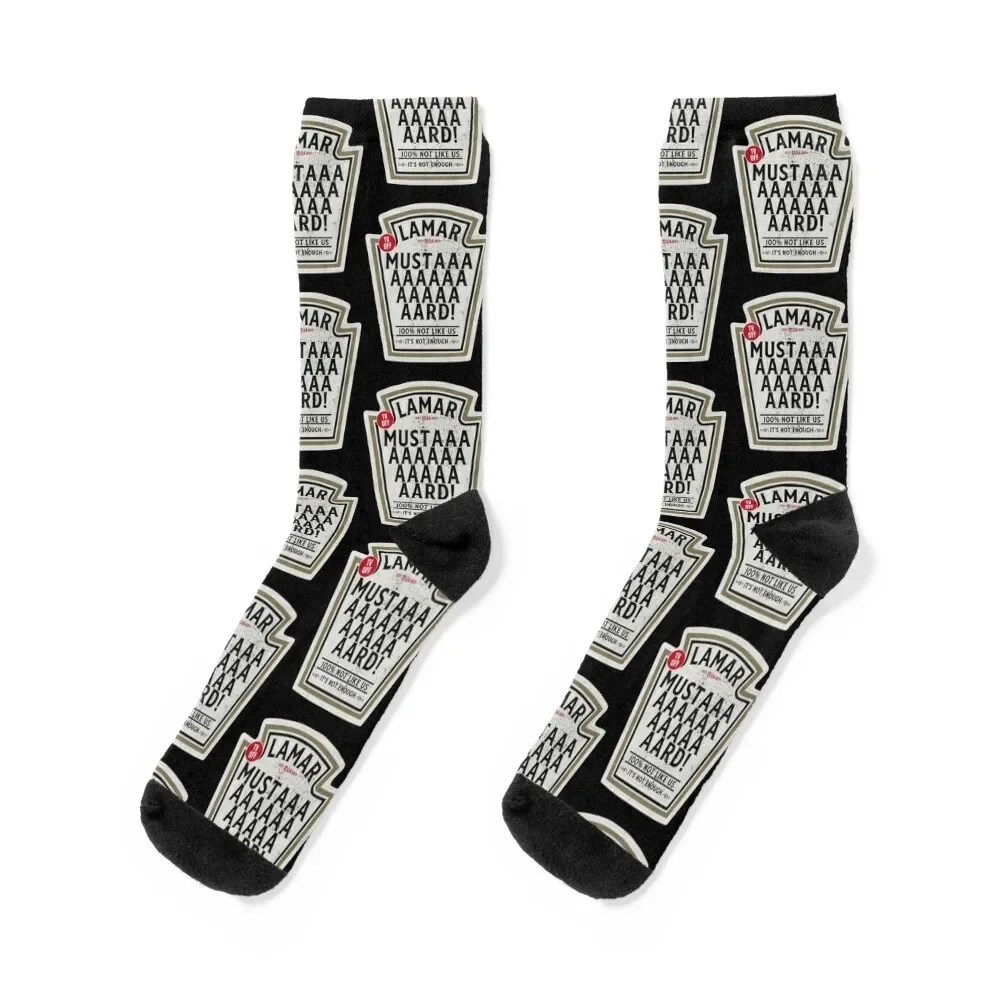 

Kendrick Lamar Mustard TV Off Socks hiking anti slip football ankle cartoon Socks Men Women's