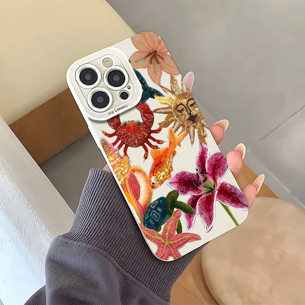 Trendige Handyhülle für Samsung Galaxy S26 S25 S24 S23 Ultra S22 S21Plus FE A57 A56 A55 A54 A53 A36 A35 A34 5G TPU-Cover – Detail 20