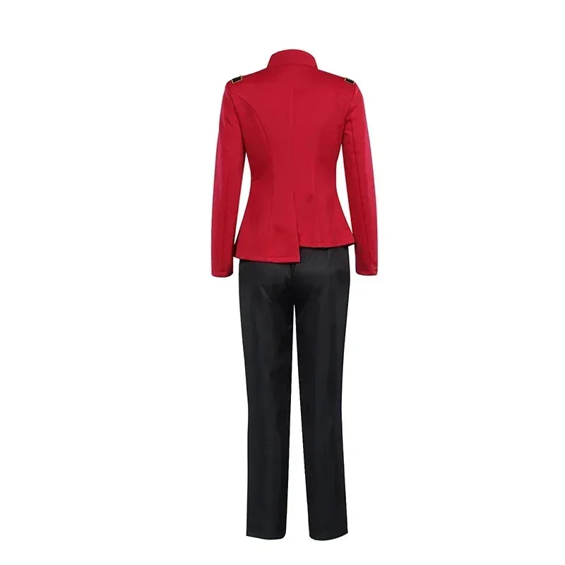 

Аниме Звезда Косплей Костюмы Трек Красный Костюм Хэллоуин Карнавальная Вечеринка Одевание Для Женщин