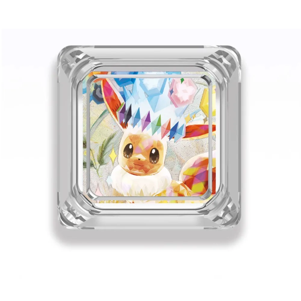 9 Diy P.M. Umbreon Glaceon Sylveon Eevee Keycaps Anime Jolteon Accesorios para teclado Keycaps para teclados mecánicos