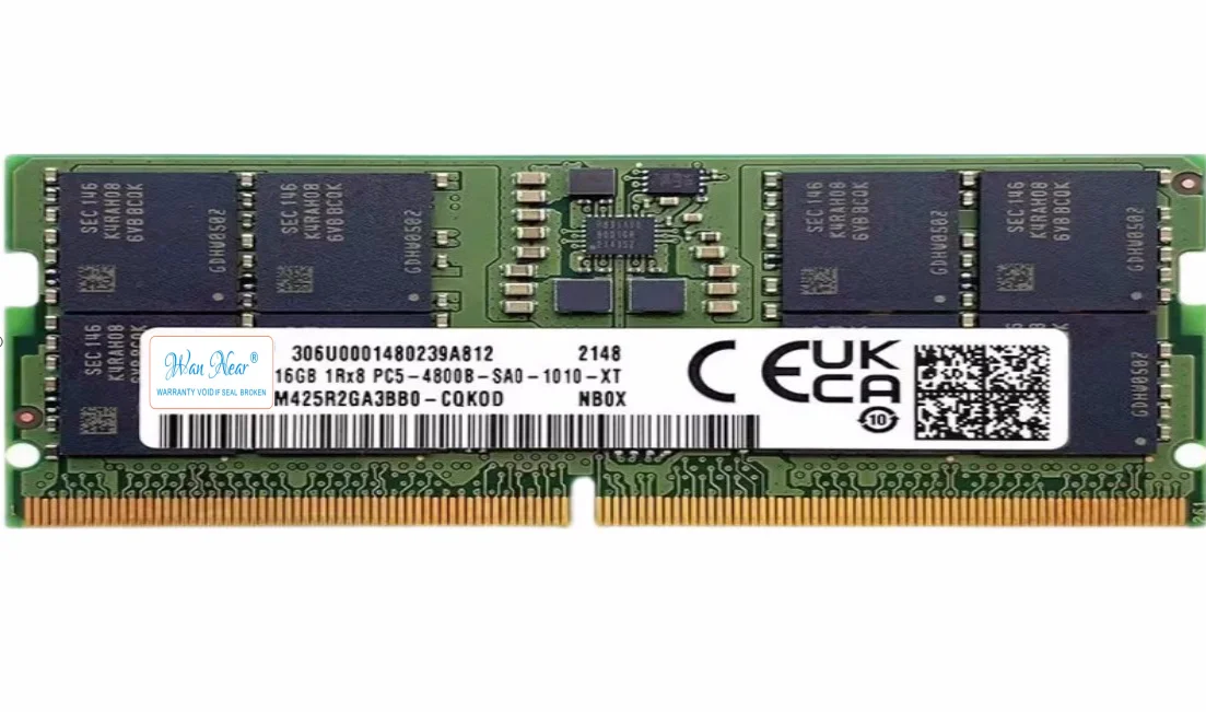 

Для 16G 1RX8 DDR5 4800 Φ