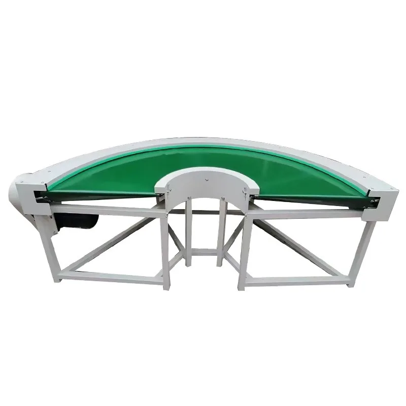 Ring conveyor belt turning machine, high-speed stable turning transmission