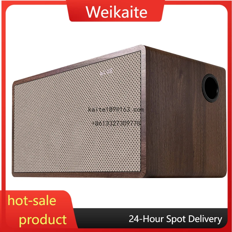

New Arrival HIFI Desktop AUX FM Radio 2.1 Bookshelf Blue Tooth Home Theatre System Speaker