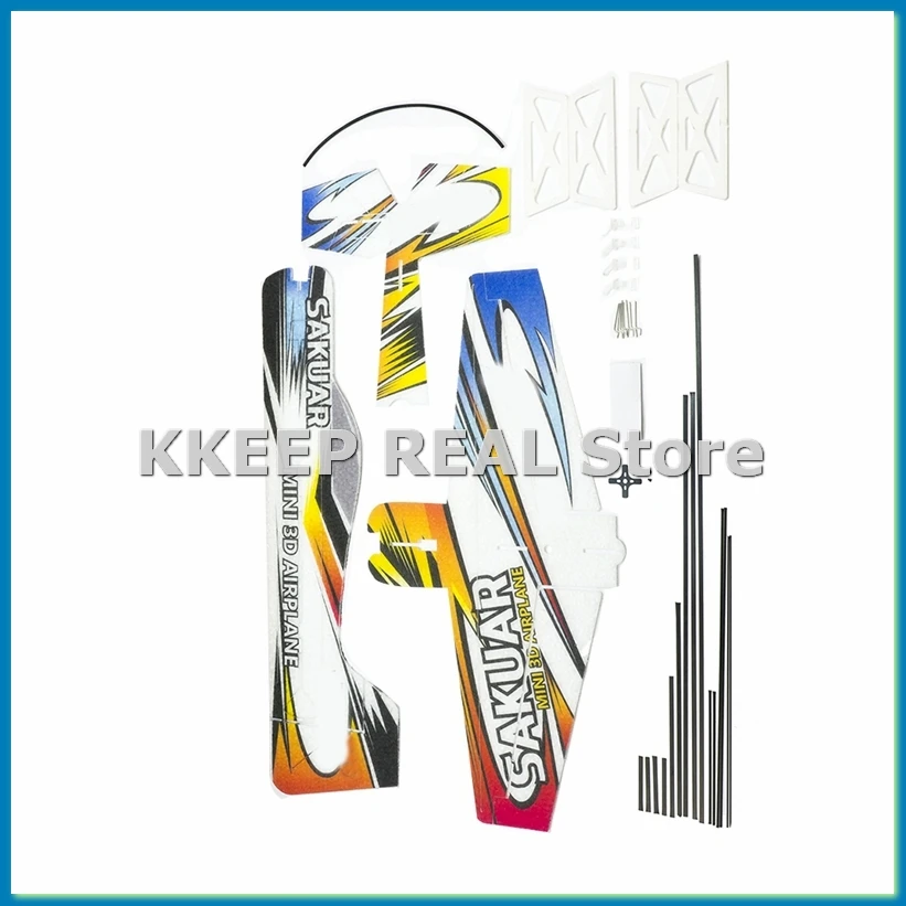 RC Air Plane 3D Airplane Micro-Mini Foam EPP PP F3P Lightset KIT Model Hobby Toys Remote Control Toys E210-AT35