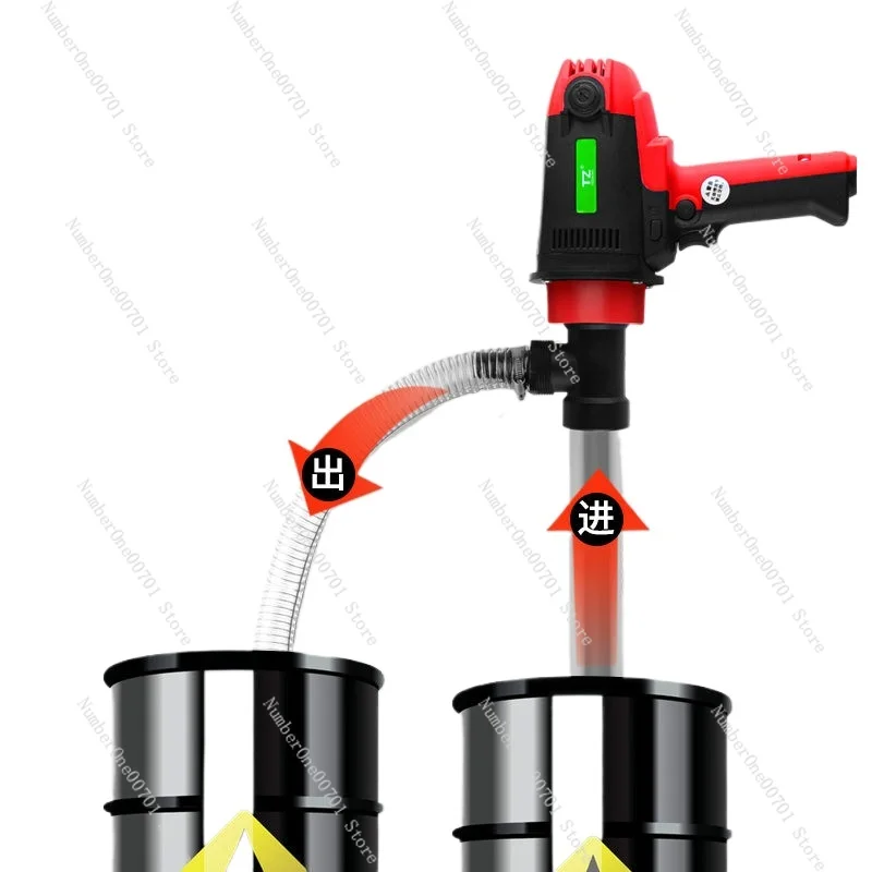 

Портативный мощный электрический барабанный насос, барабанный насос 220 В