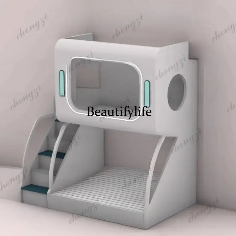 E182 Normal Nordic Kids Beds Decoration Simple White Single Design Kids Bed Princess Style Modern Lettino Per Bambini