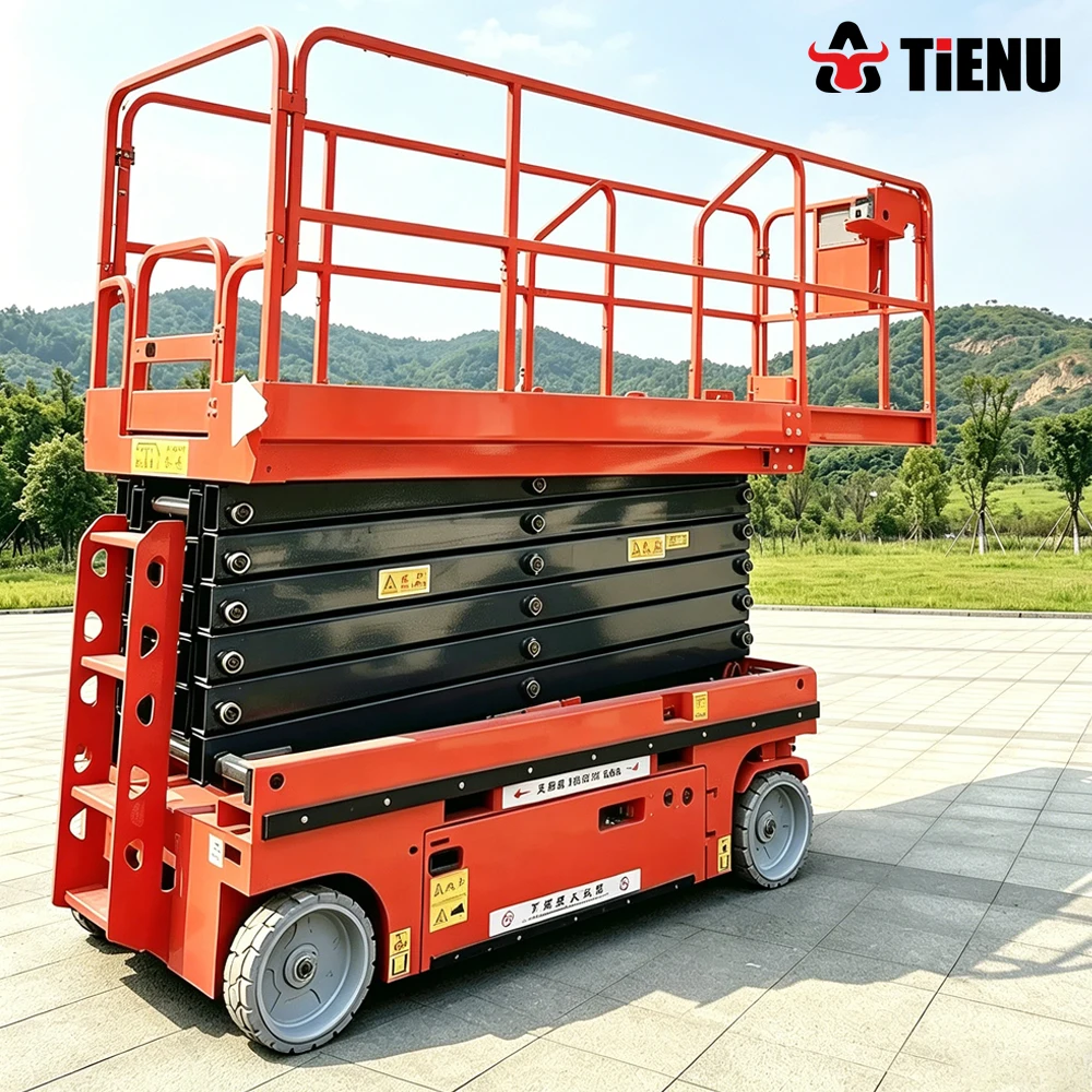 CE Certified Electric Lifting Platform: Electric Aerial Work Platform, Customizable Electric Lifting Platform with Stable Liftin
