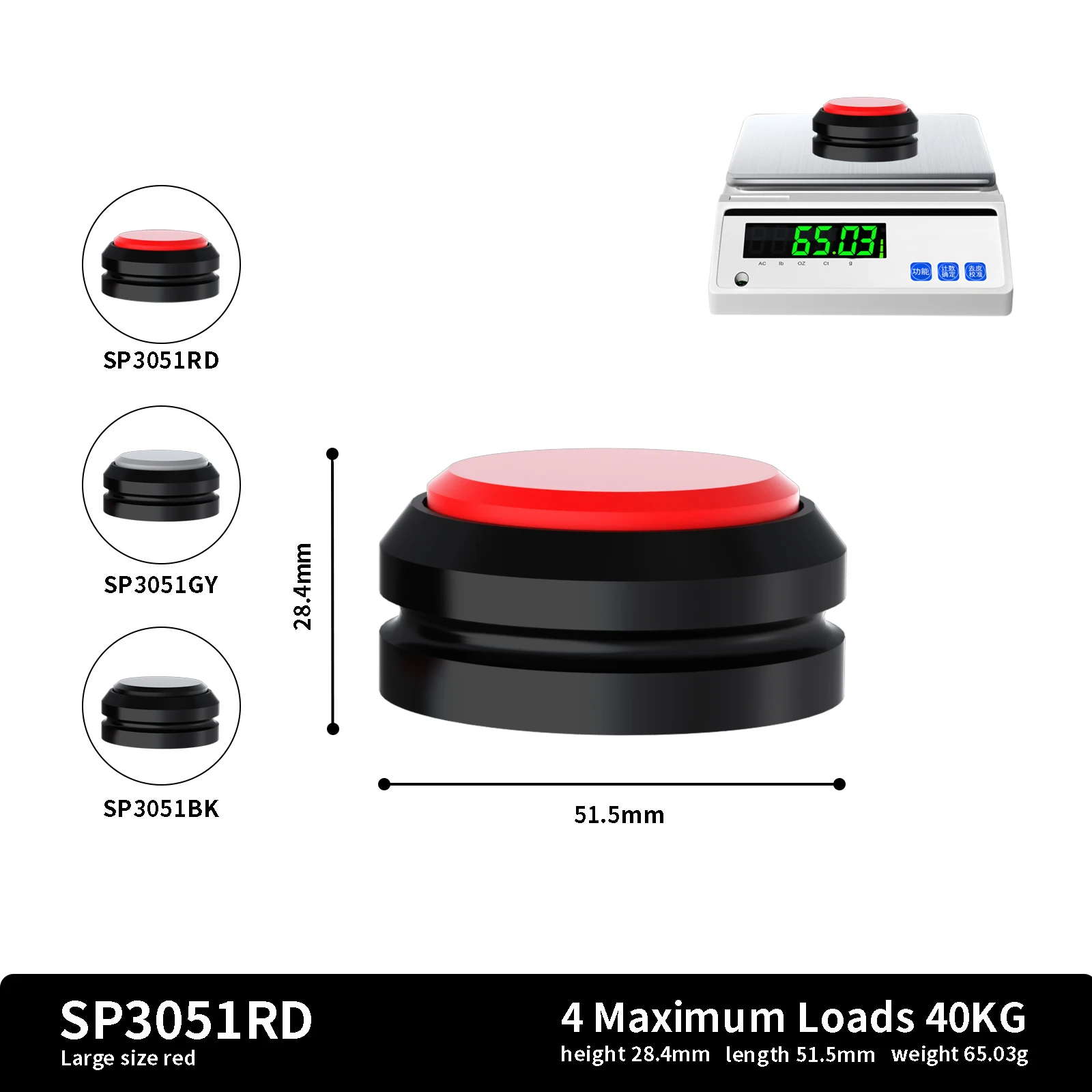 مكبر صوت مكبر للصوت Preamp DAC المثبط الاهتزاز سدادة HiFi مادة السيليكون القدم مسمار قدم امتصاص الصدمات وسادة