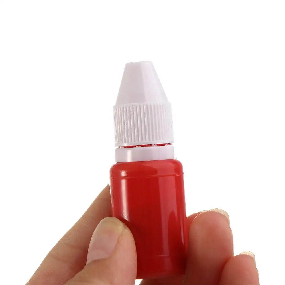 DIY Craft Scrapbooking Make Seal Black Photosensitive Red Seal Stamp Oil Inkpad Flash Refill Ink 10ml