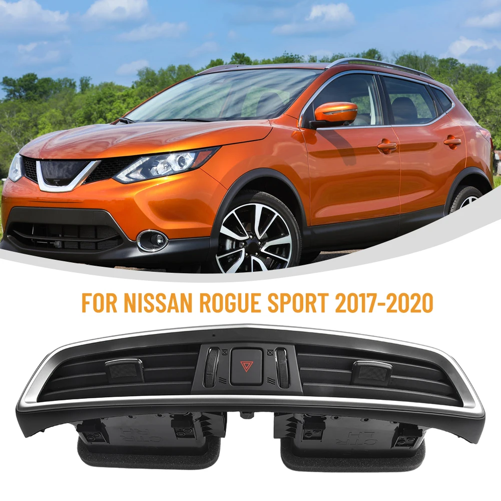 

Center Dash Vent Assembly For Nissan For Rogue Sport 2017-2020 68750-6MA0A Air Conditioner Outlet Vents Electrical Parts