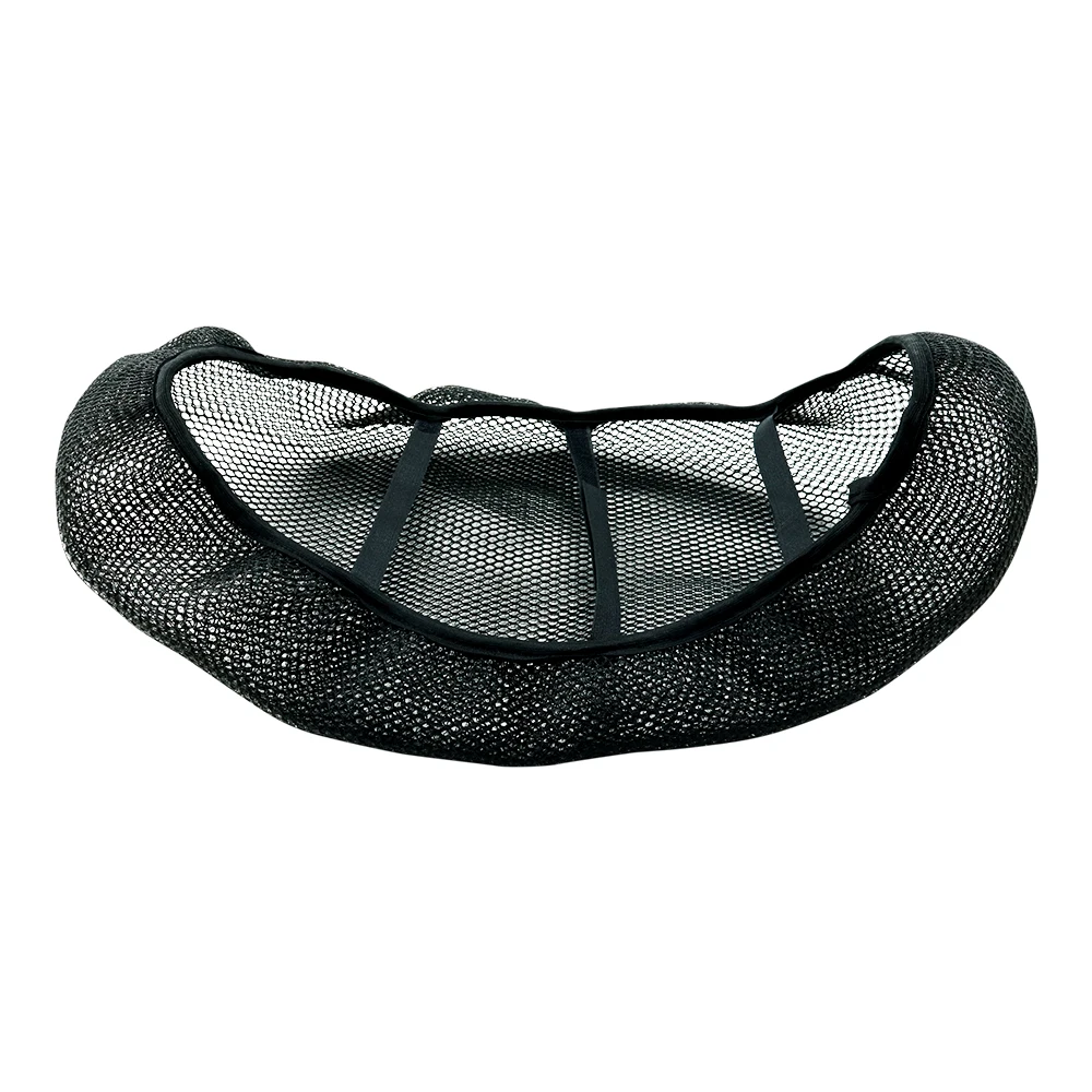 Motocicleta Anti-Slip 3D Mesh Fabric Seat Cover, Almofada impermeável respirável, Honda GB350 S GB350S GB 350