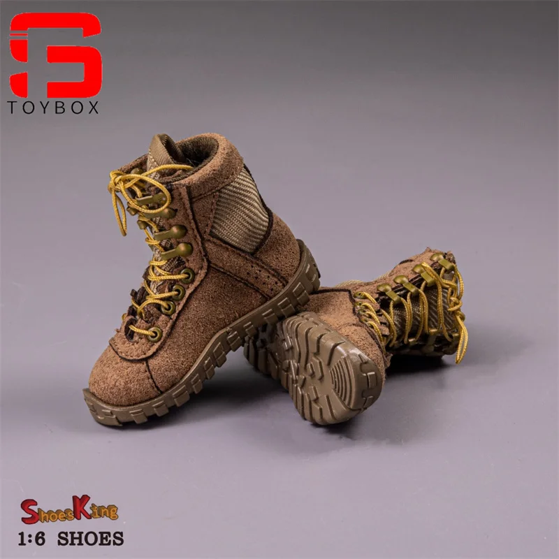 SK012 1/6 مقياس الذكور الرمال القتالية التمهيد جوفاء أحذية المعركة العسكرية نموذج صالح 12 ''الجندي عمل الشكل دمى الجسم #3