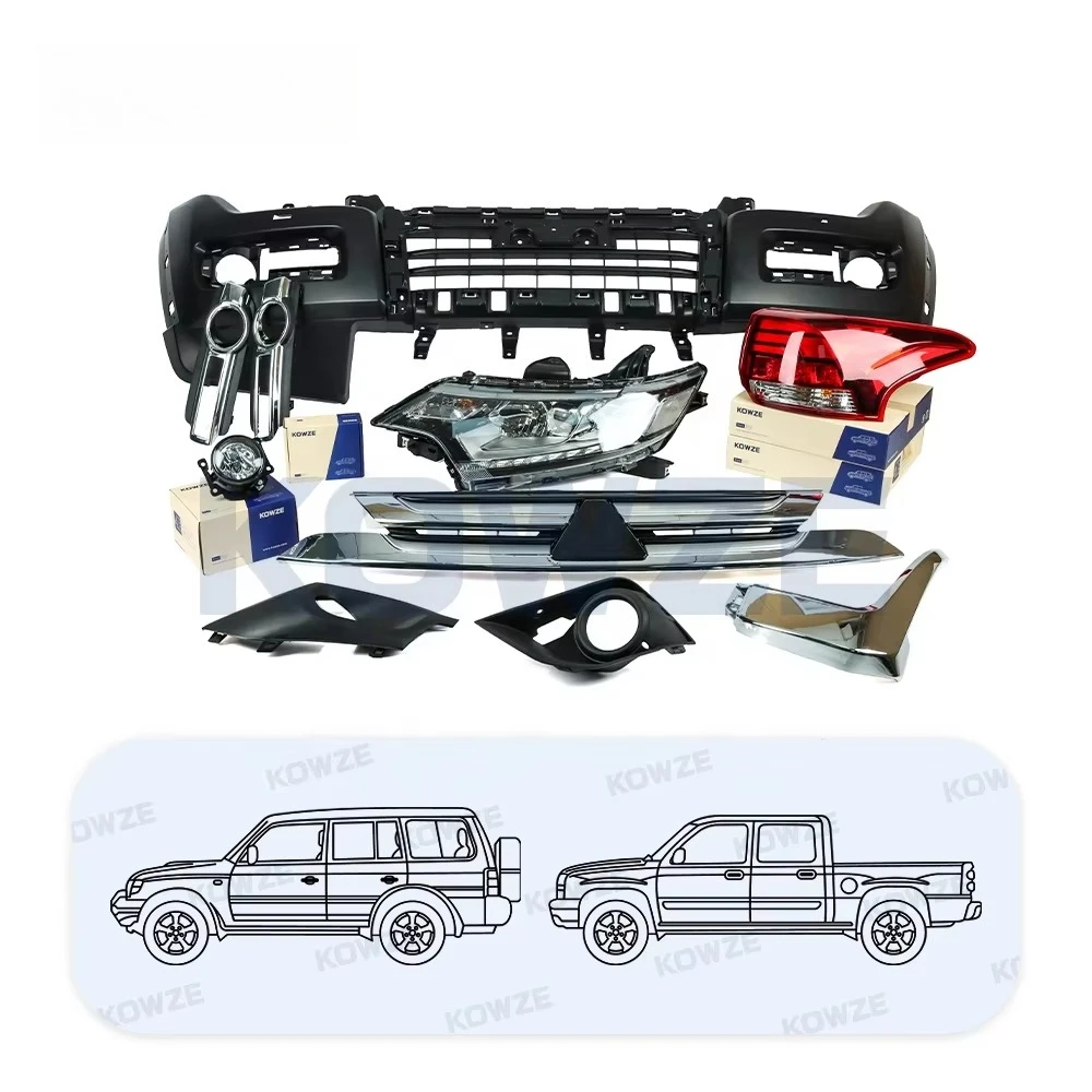 

Premium Kowze Aftermarket 4x4 Body Kit - Taiwan Made Car Spare Part Panels & Auto Exterior Parts